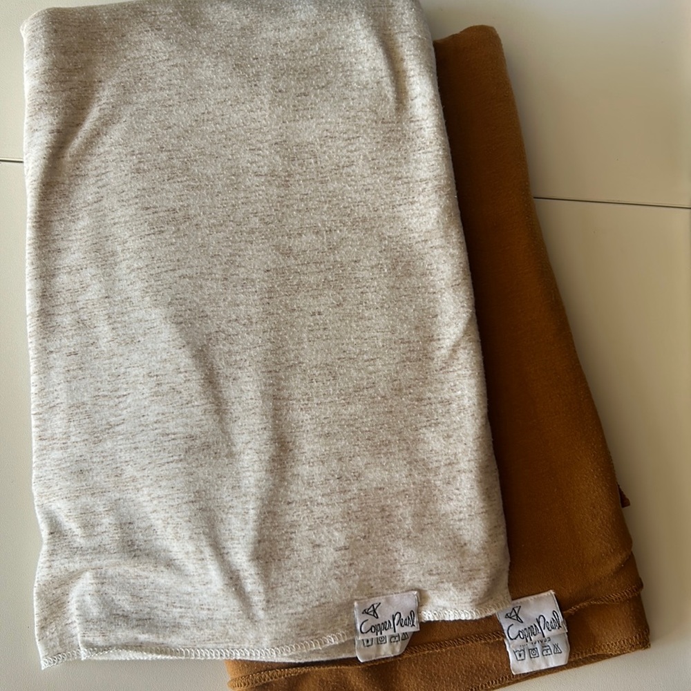 Copper Pearl Swaddle - Set of 2